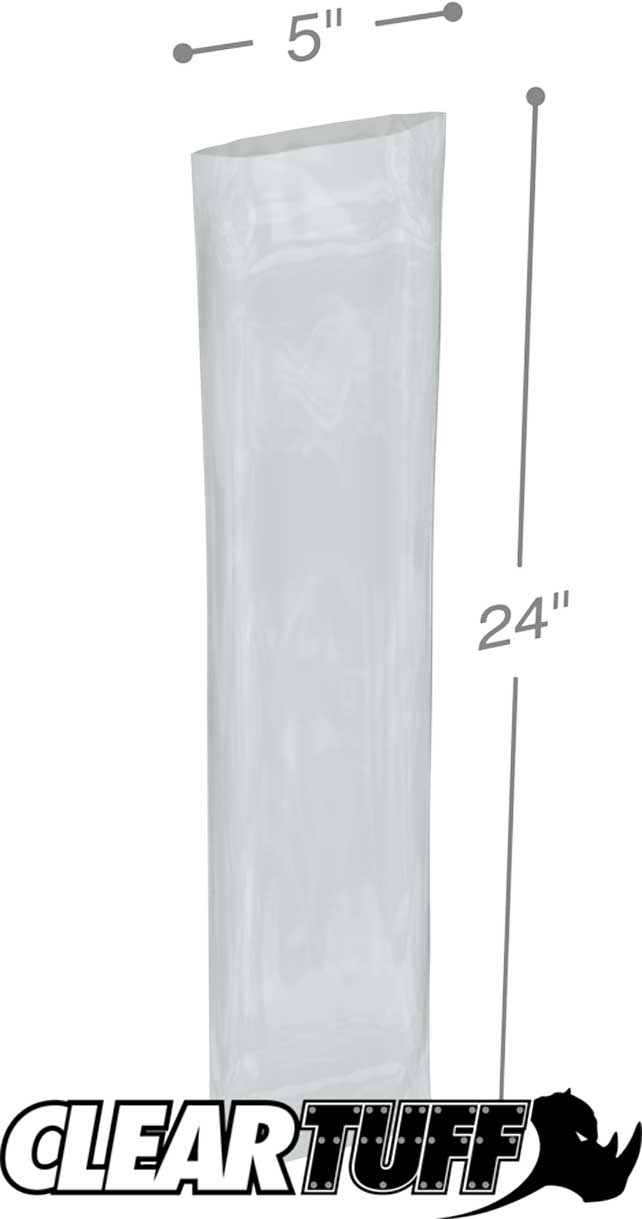 5 x 24 4 mil Poly Bags