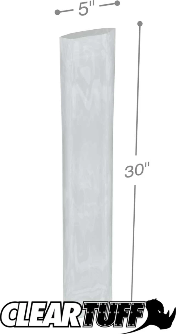 5 x 30 3 mil Poly Bags 5 x 30 3 mil Poly Bags