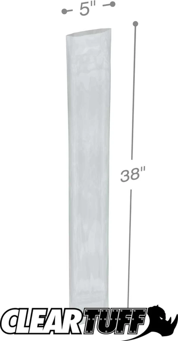 5 x 38 3 mil Poly Bags 5 x 38 3 mil Poly Bags