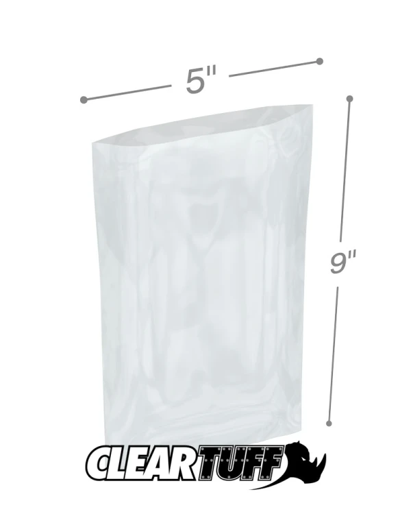 5 x 9 3 mil Poly Bags 5 x 9 3 mil Poly Bags