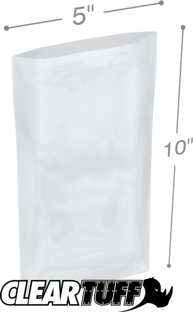 5 x 10 2 mil Poly Bags