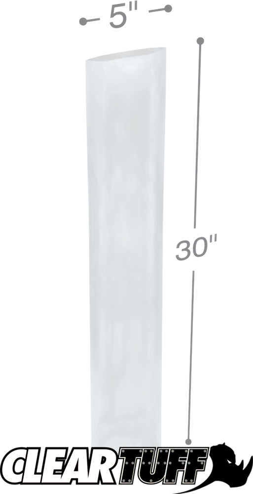 5 x 30 2 mil Poly Bags