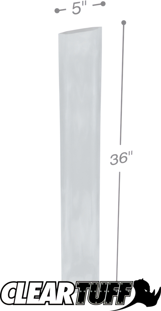 5 x 36 2 mil Poly Bags 5 x 36 2 mil Poly Bags