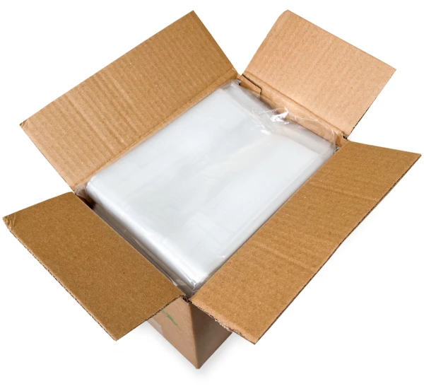 5 x 3 x 15 1 Mil Gusseted Poly Bags Case 5 x 3 x 15 .001 Plastic Gusseted Bags Case