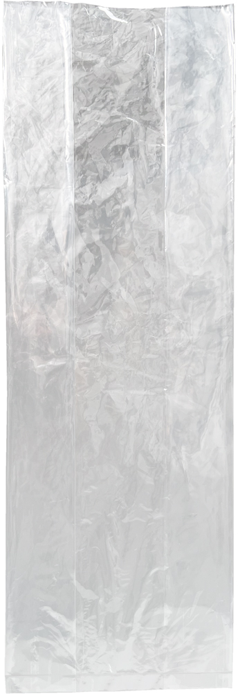 5 x 3 x 15 1 Mil Gusseted Poly Bags 5 x 3 x 15 .001 Plastic Gusseted Bags