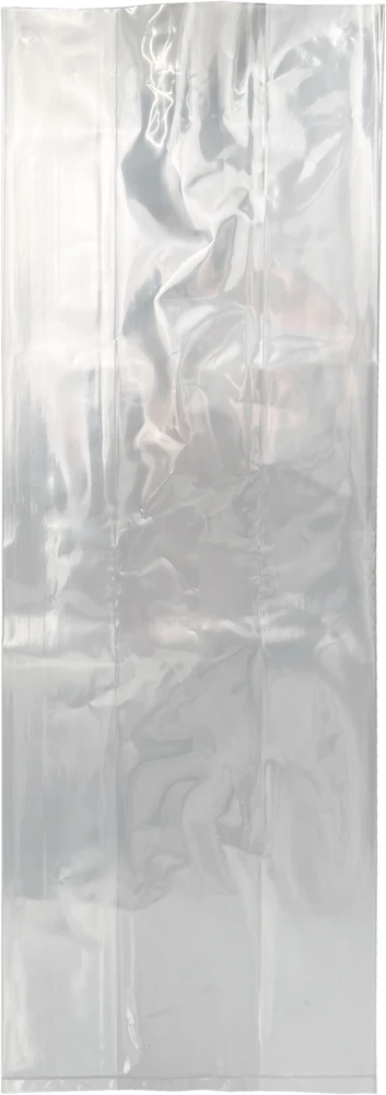 5 x 3 x 15 1.5 Mil Gusseted Poly Bags 5 x 3 x 15 .0015 Plastic Gusseted Bags