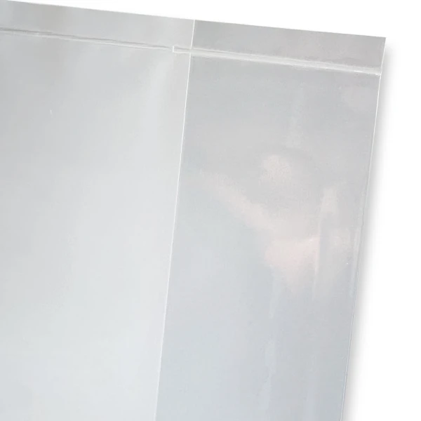 5 x 3 x 15 2 Mil Gusseted Poly Bags 5 x 3 x 15 .002 Plastic Gusseted Bags