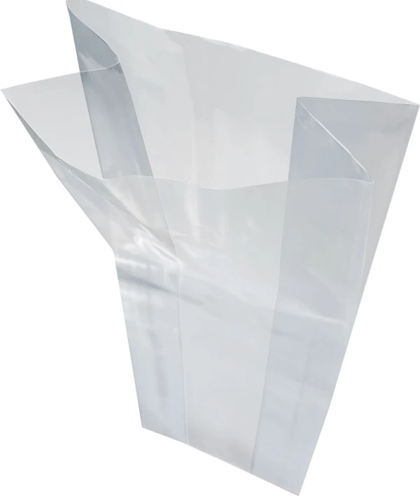 5 x 3 x 15 2 Mil Gusseted Poly Bags 5 x 3 x 15 .002 Plastic Gusseted Bags