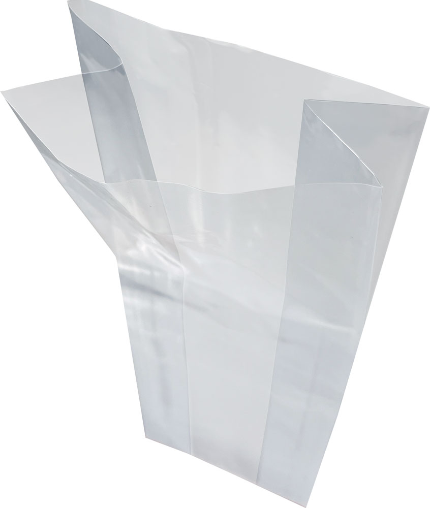 5 x 3 x 15 .002 Plastic Gusseted Bags