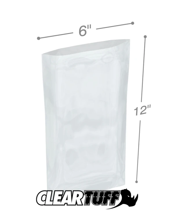 6 x 12 4 mil Poly Bags
