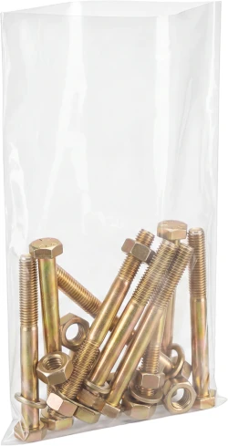 6" x 12" 6 Mil Flat Poly Bags