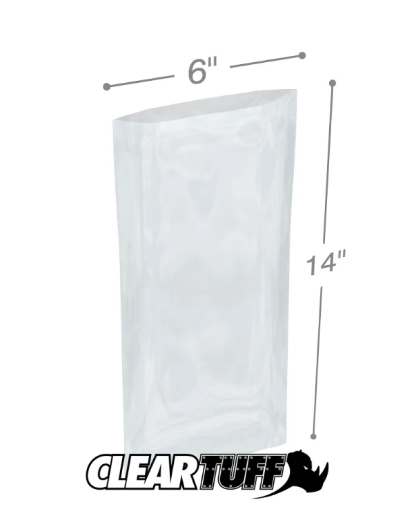 6 x 14 3 mil Poly Bags 6 x 14 3 mil Poly Bags