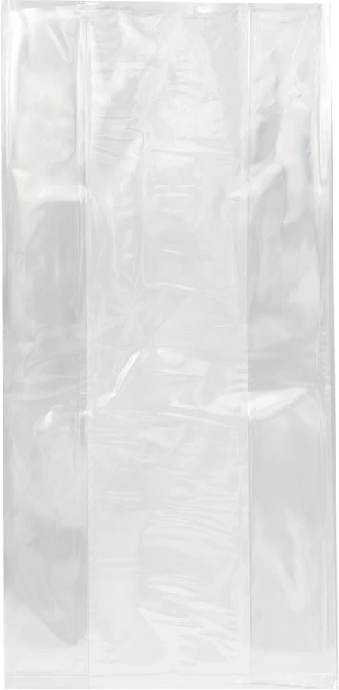 6x3x12 1.5 Mil Gusseted Poly Bags 6 x 3 x 12 .0015 Plastic Gusseted Bags
