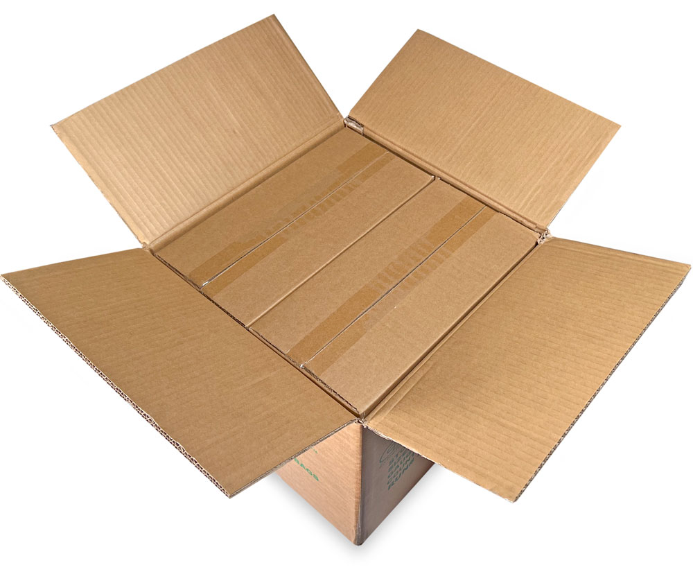 Master Case of 6 x 3 x 12 .0015 Plastic Gusseted Bags