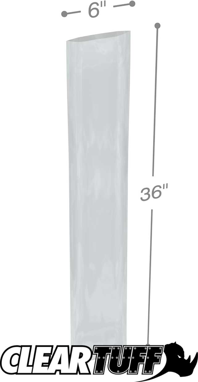 6 x 36 2 mil Poly Bags