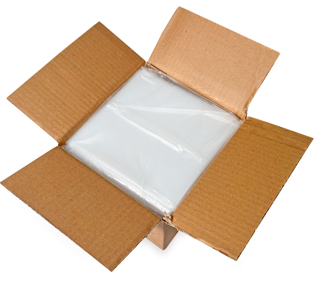 Case of 2 Mil 6 x 6 Poly Bags