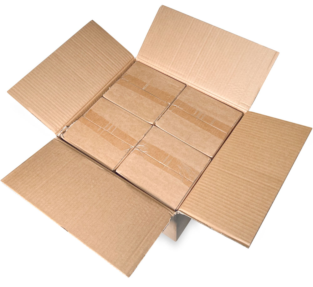 Master Case of 2 Mil 6 x 6 Poly Bags