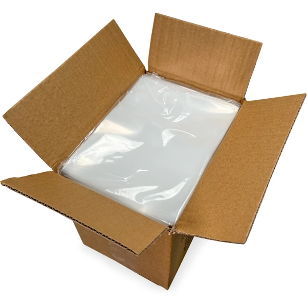 6 x 8 4 Mil Flat Poly Bags Case Case of 4 Mil 6 x 8 Flat Poly Bags