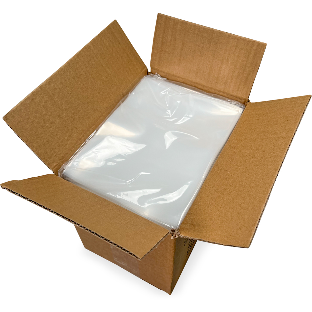 Case of 4 Mil 6 x 8 Flat Poly Bags