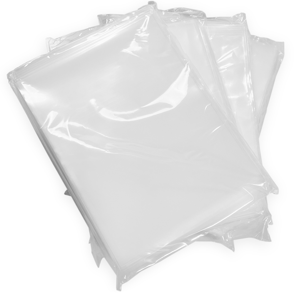 Innerpacks of 4 Mil 6 x 8 Flat Poly Bags