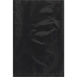 6" x 9" 2 Mil Black Poly Bags