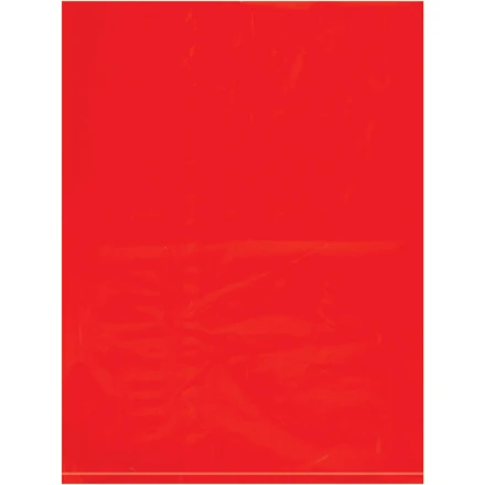 6 x 9 2 mil red poly bags
