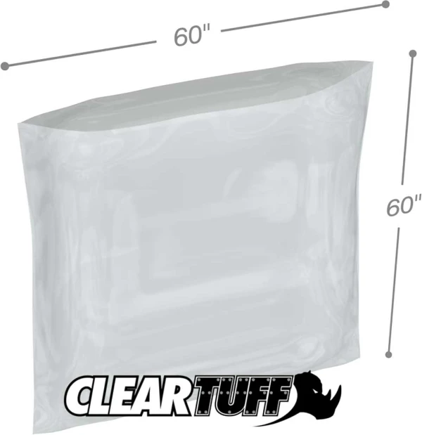 60 x 60 6 mil Poly Bags