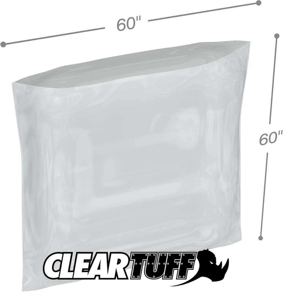 60 x 60 6 mil Poly Bags