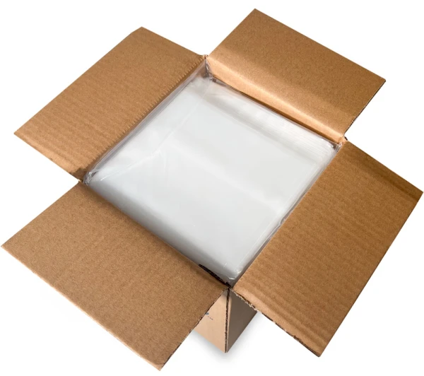 6x12 2 Mil Flat Poly Bags Case 2 Mil 6 x 12 Poly Bags