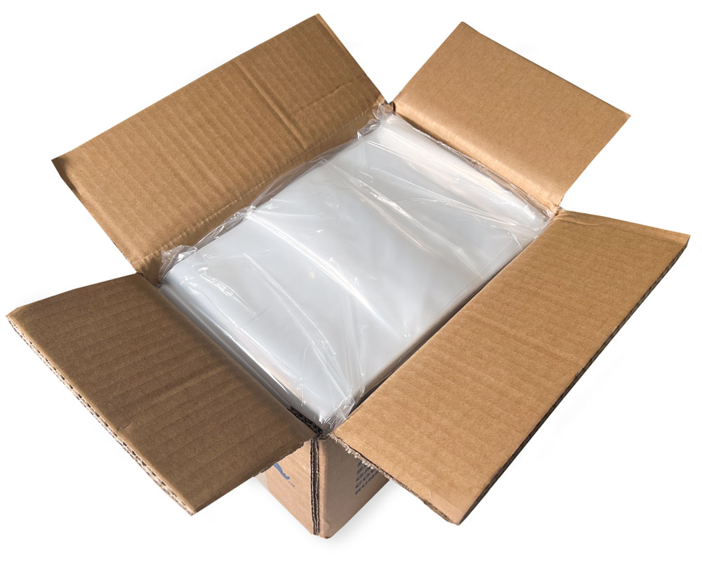 Case of 2 Mil 6 x 18 Poly Bags