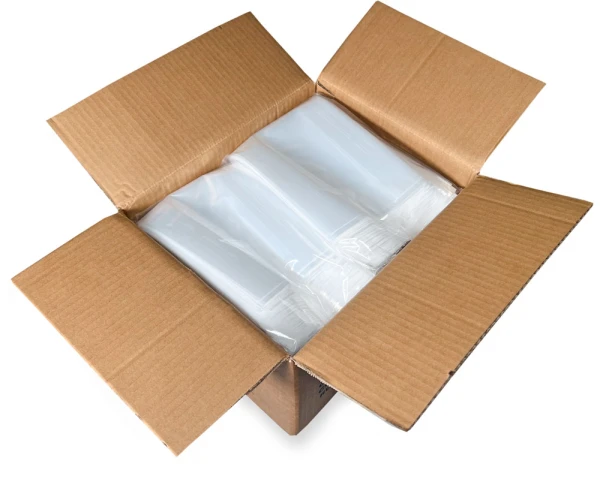 6x3x18 2 Mil Gusseted Poly Bags Case Case of 6 x 3 x 18 .002 Plastic Gusseted Bags