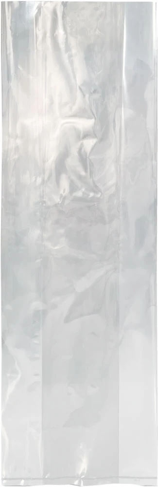 6x3x18 2 Mil Gusseted Poly Bags 6 x 3 x 18 .002 Plastic Gusseted Bags