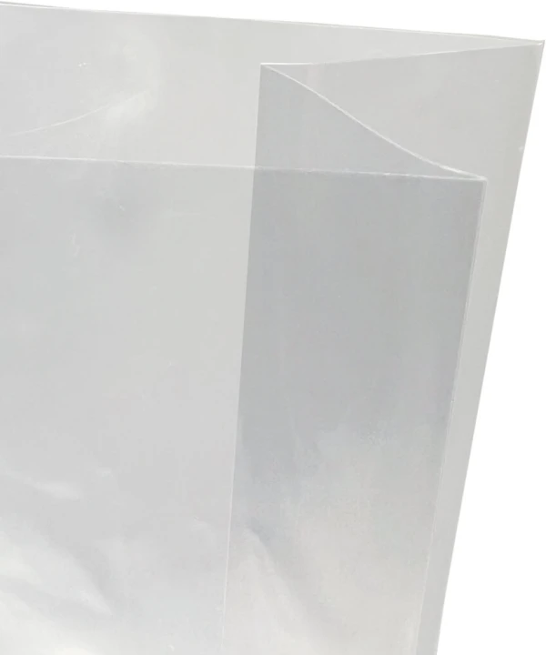 6x3x18 2 Mil Gusseted Poly Bags Side Gusset Side Gusset of 6 x 3 x 18 .002 Plastic Gusseted Bags