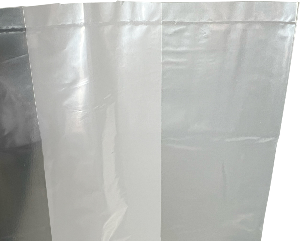 Bottom Seal of 6 x 4 x 15 .001 Plastic Gusseted Bags