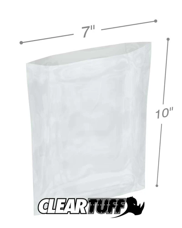 7 x 10 6 mil Poly Bags