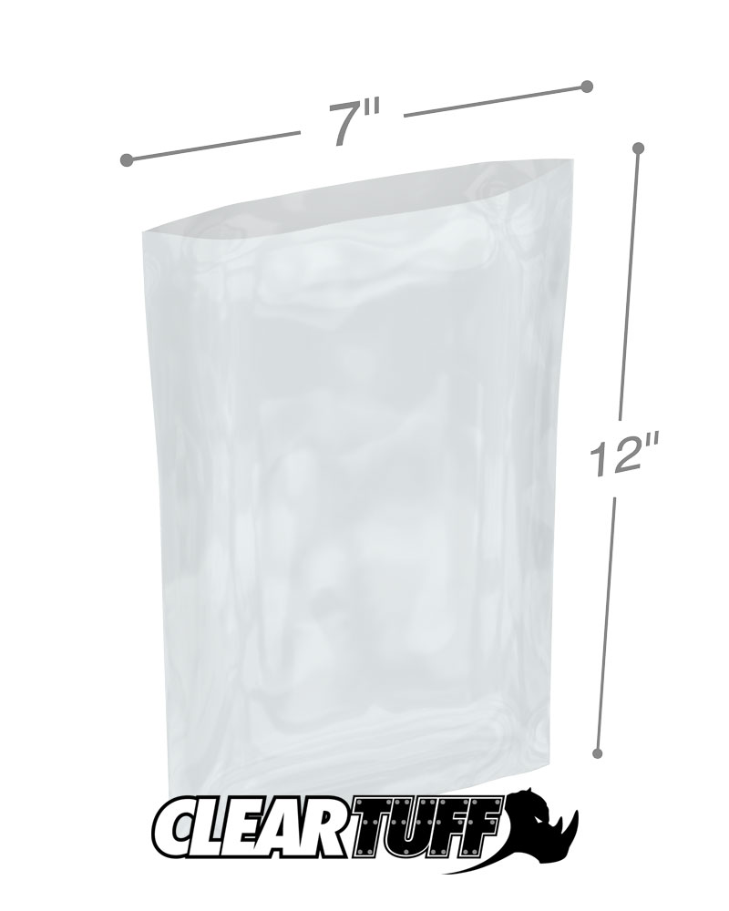 7 x 12 1 mil Poly Bags