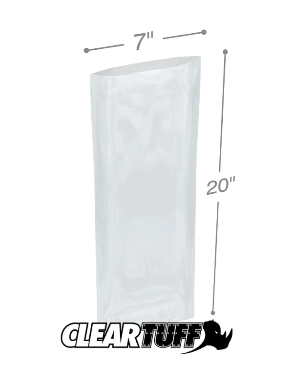 7 x 20 4 mil Poly Bags 7 x 20 4 mil Poly Bags