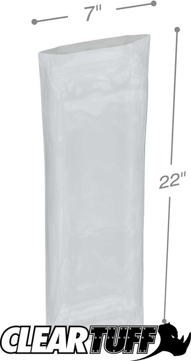 7 x 22 2 mil Poly Bags