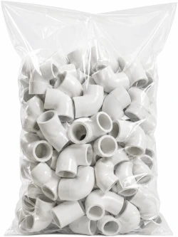 7" x 9" 2 Mil Flat Poly Bags