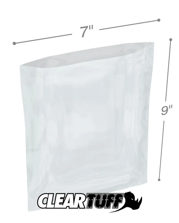 7 x 9 3 mil Poly Bags 7 x 9 3 mil Poly Bags