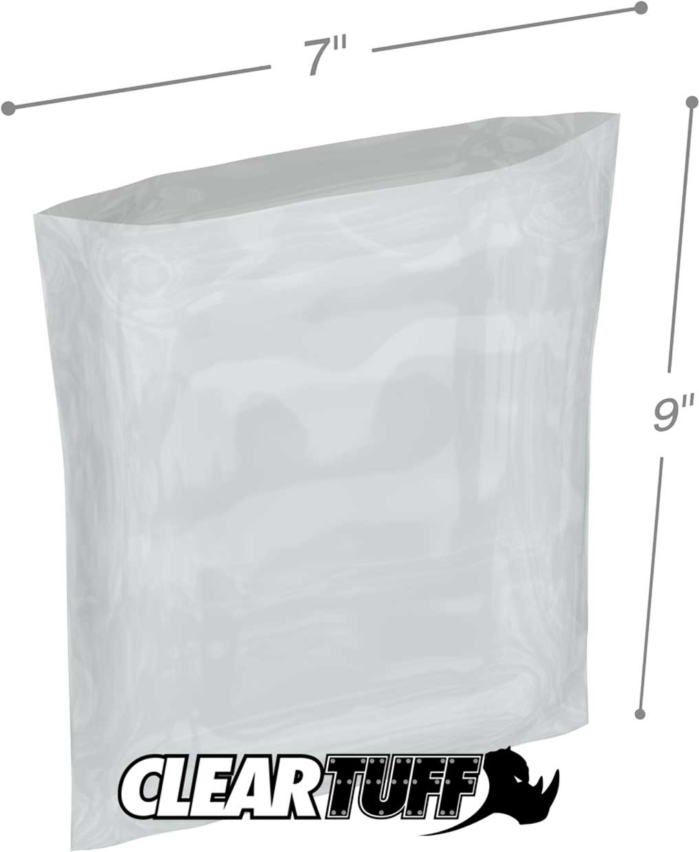 7 x 9 6 mil Poly Bags