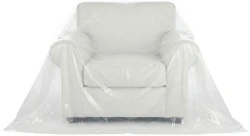 70 x 45 1Mil Poly Furniture Cover Bags - 36" Chair