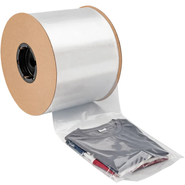 8x10 2 Mil Bags on Roll 2 Mil 8 x 10 Poly Bags on Roll