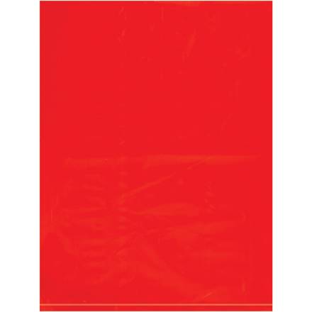 8 x 10 2 mil red poly bags