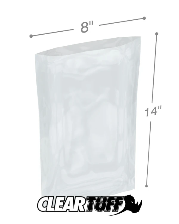 8 x 14 3 mil Poly Bags 8 x 14 3 mil Poly Bags