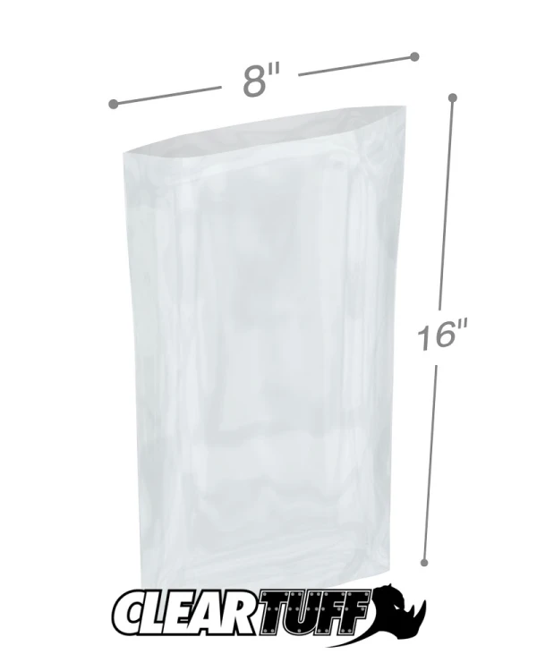 8 x 16 1.5 mil Poly Bags