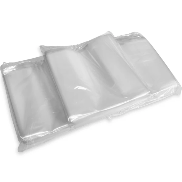 8 x 4 x 18 1.5 Mil Gusseted Poly Bags Innerpacks Innerpacks of 8 x 4 x 18 .0015 Plastic Gusseted Bags