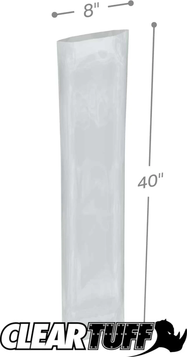 8 x 40 4 mil Poly Bags 8 x 40 4 mil Poly Bags