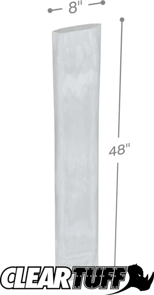 8 x 48 3 mil Poly Bags 8 x 48 3 mil Poly Bags
