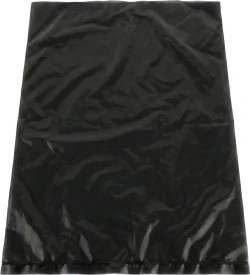 8" x 10" 2 Mil Black Poly Bags